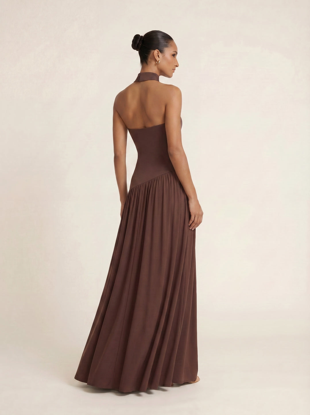 Yara | Women Strapless Maxi Dress with Side Slit