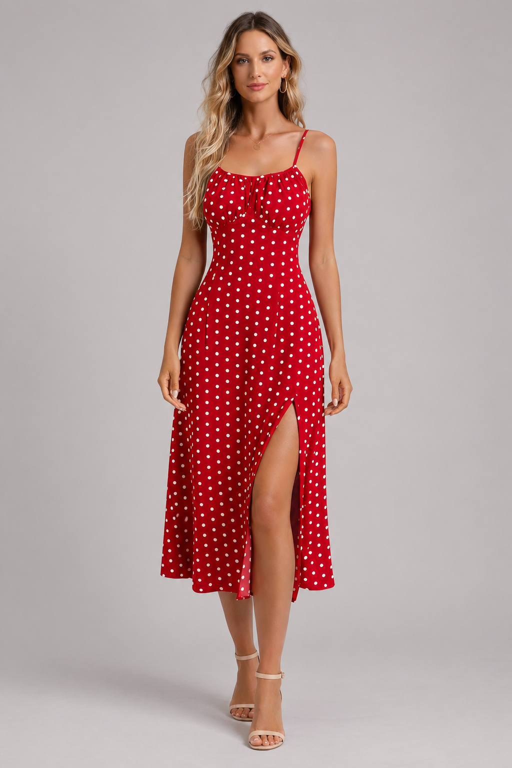 Charlotte | Women Floral Sleeveless Summer Boho Midi Dress