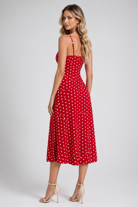 Charlotte | Women Floral Sleeveless Summer Boho Midi Dress